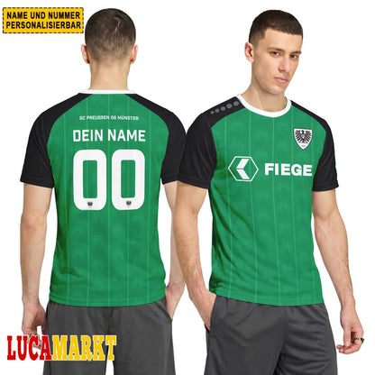 SC Preußen Münster Heimtrikot 26/27 - Individueller Name Nummer T-Shirt