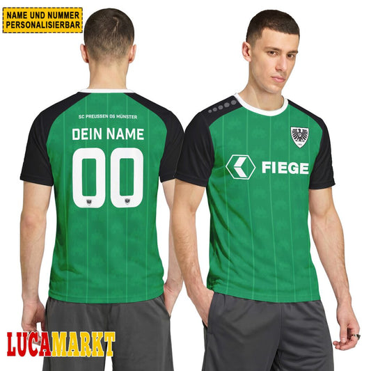 SC Preußen Münster Heimtrikot 26/27 - Individueller Name Nummer T-Shirt