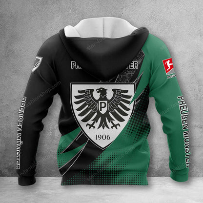 SC Preußen Münster Sonderausgabe Reißverschluss-Hoodie