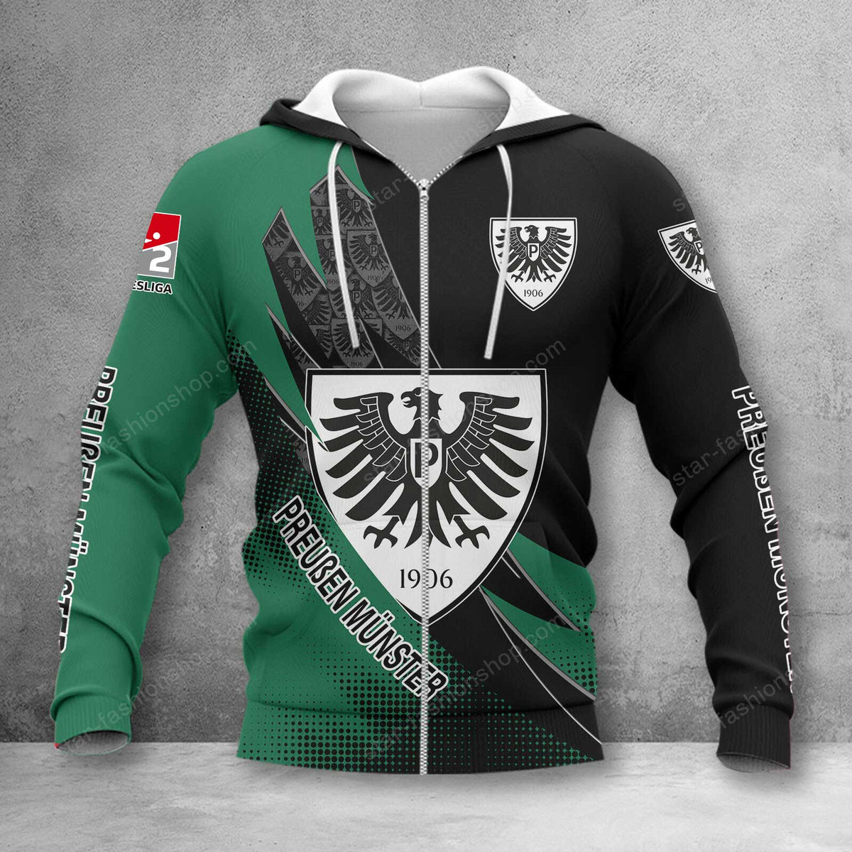 SC Preußen Münster Sonderausgabe Reißverschluss-Hoodie
