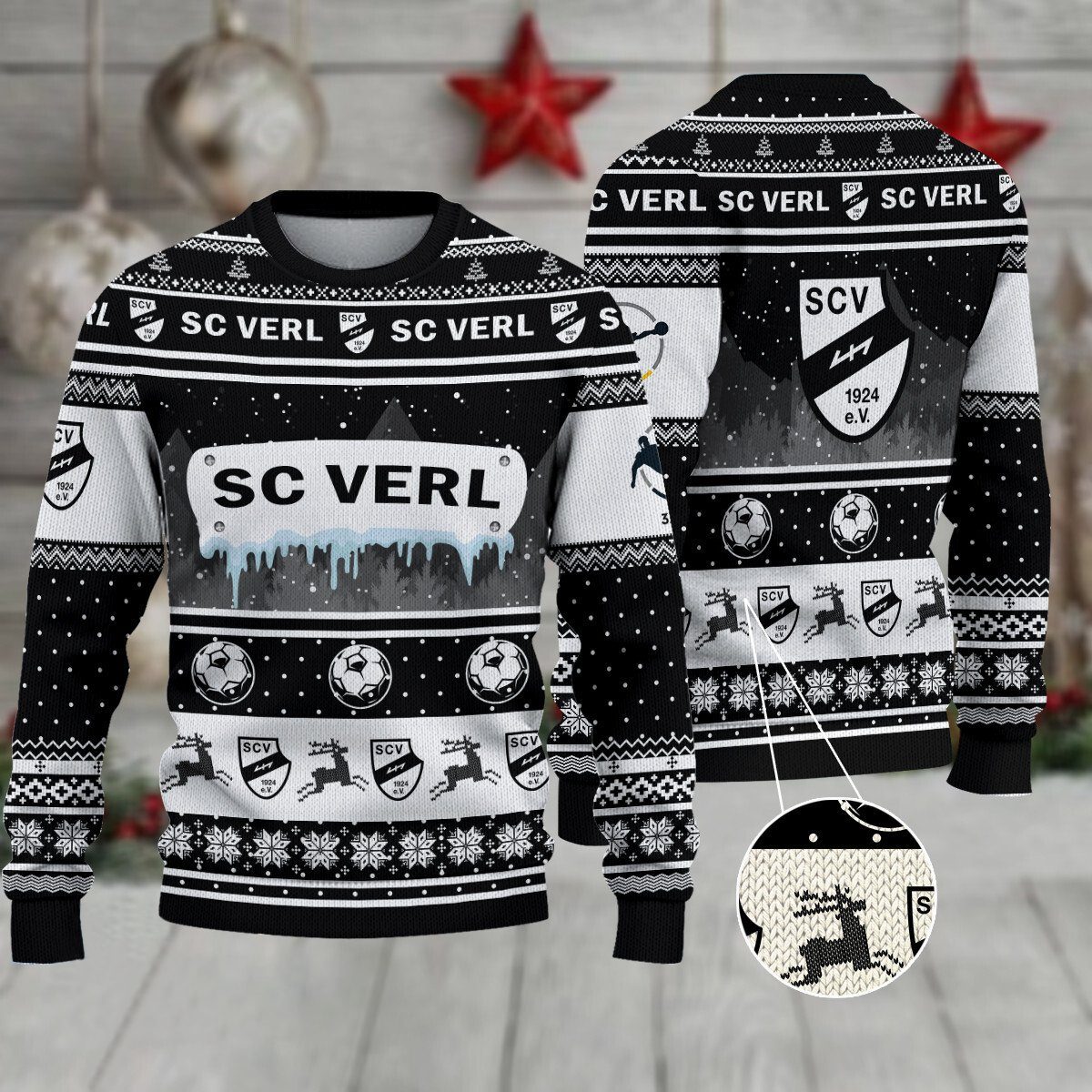 SC Verl Weihnachtspullover im neuen Design