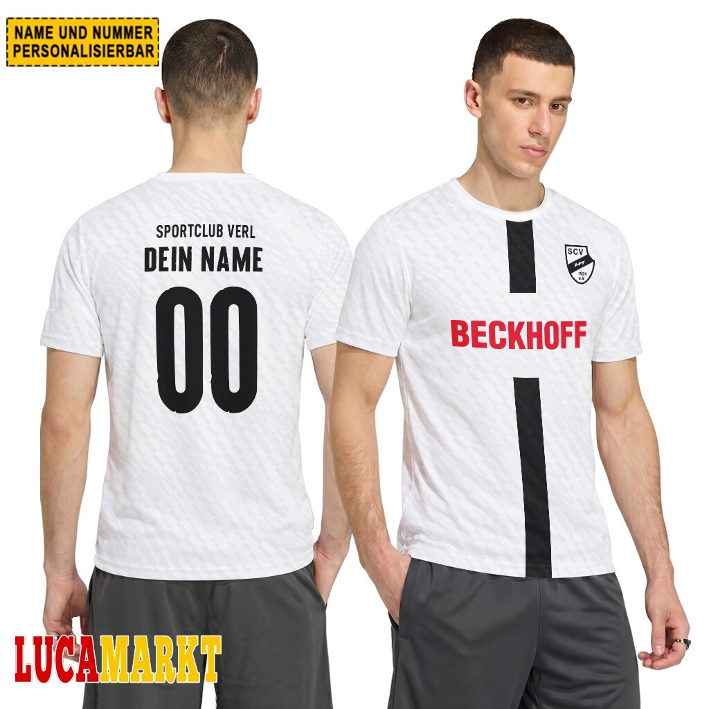 SC Verl Heimtrikot 26/27 - Individueller Name Nummer T-Shirt