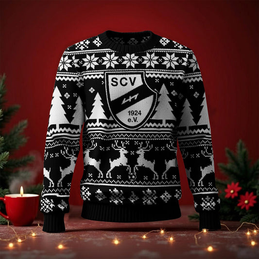 SC Verl Fan Edition Weihnachtspullover im neuen Design