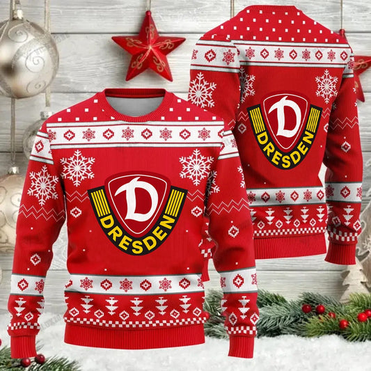 Jetzt neu SG Dynamo Dresden Weihnachtspullover