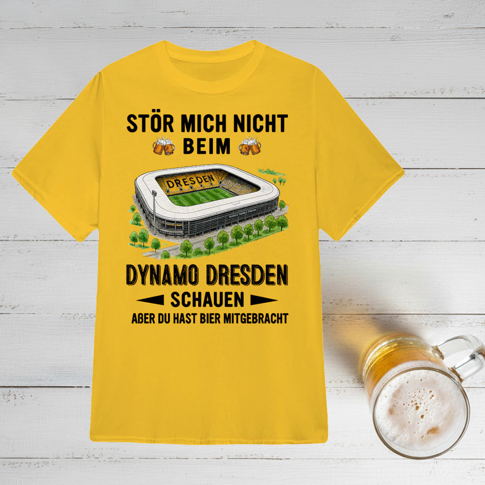 SG Dynamo Dresden T-Shirt Neue Version Nur reden wenn es Bier gibt