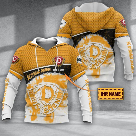 SG Dynamo Dresden Individueller Name Sonderausgabe Kapuzenpullover