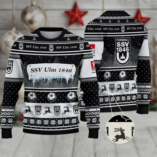 SSV Ulm 1846 Weihnachtspullover im neuen Design