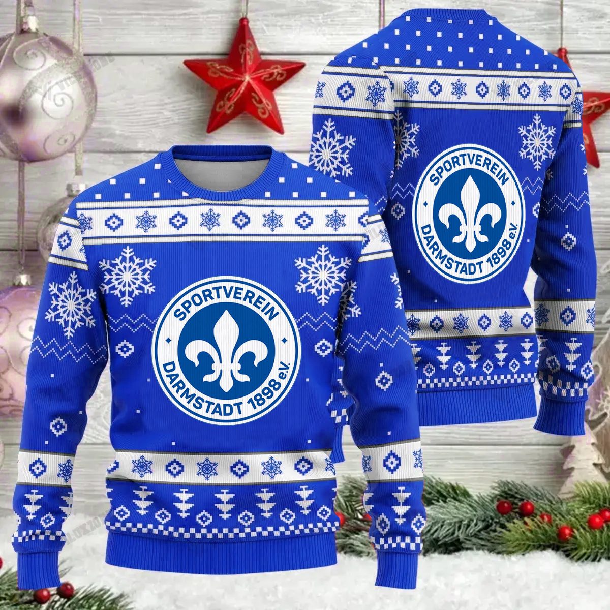 Jetzt neu: SV Darmstadt 98 Weihnachtspullover