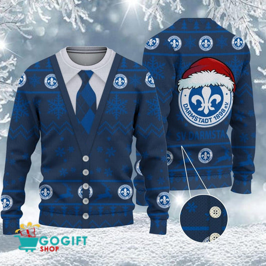 SV Darmstadt 98 Neuer Stil Weihnachtspullover