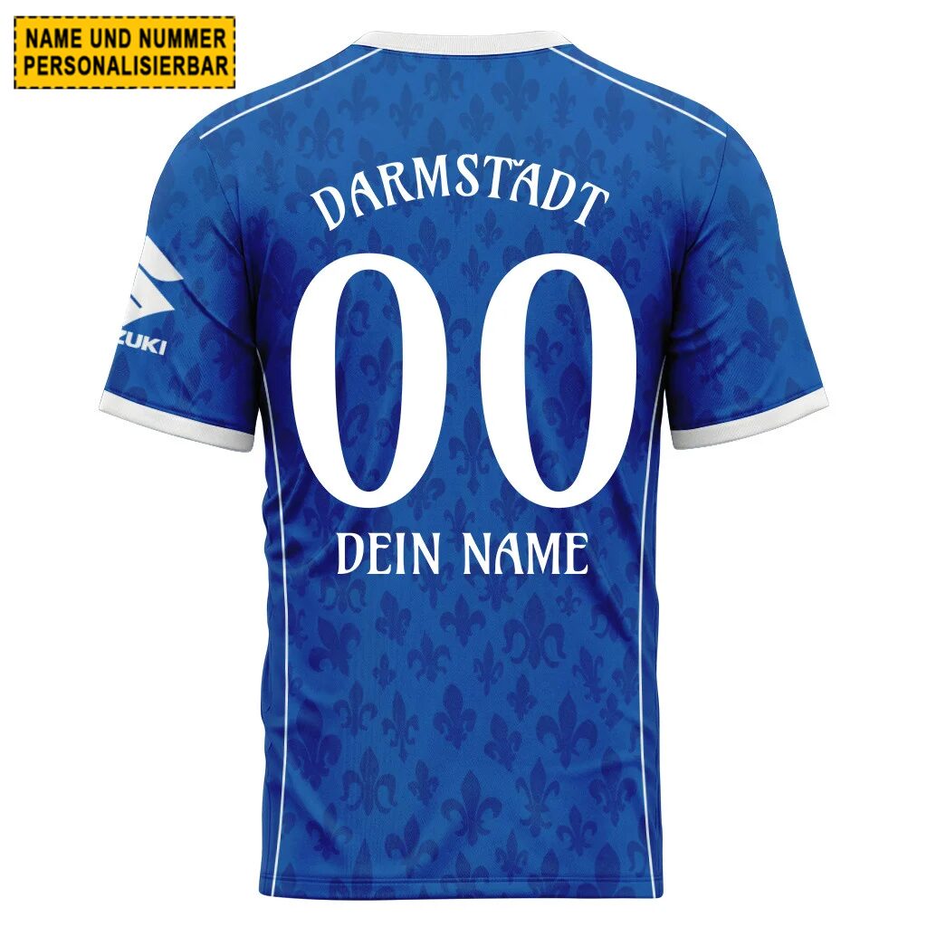 SV Darmstadt 98 Heimtrikot 26/27 - Individueller Name Nummer T-Shirt