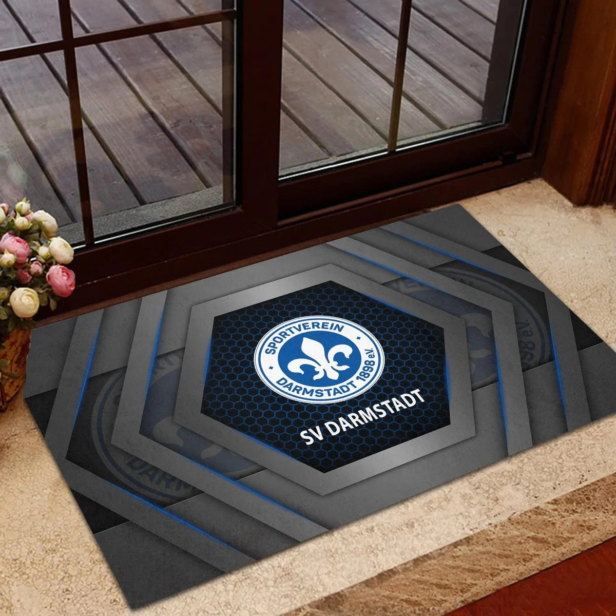 SV Darmstadt 98 Neue Edition Fußmatte aus Gummi