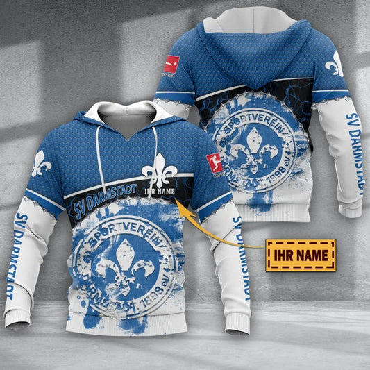SV Darmstadt 98 Individueller Name Sonderausgabe Kapuzenpullover