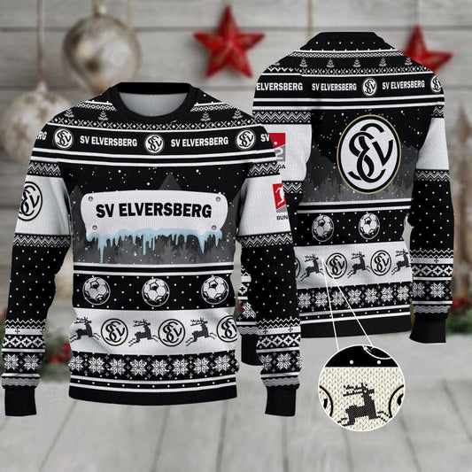 SV Elversberg Weihnachtspullover im neuen Design
