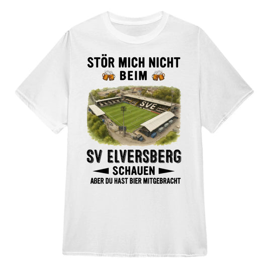 SV Elversberg T-Shirt Neue Version Nur reden wenn es Bier gibt