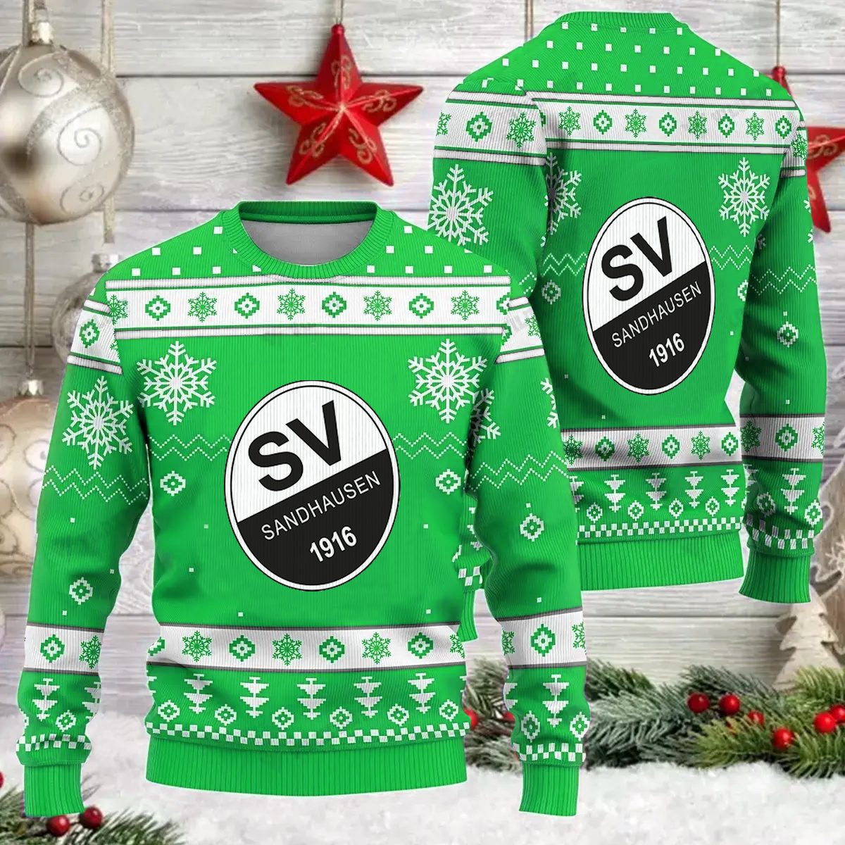 Jetzt neu: SV Sandhausen Weihnachtspullover