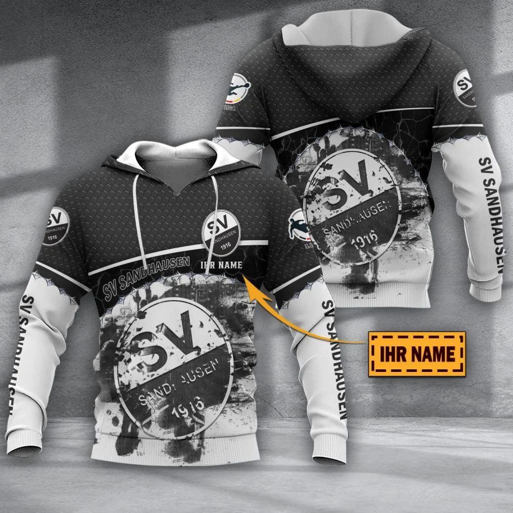 SV Sandhausen Individueller Name Sonderausgabe Kapuzenpullover