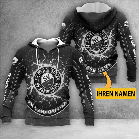 SV Sandhausen Individueller Name Neue Edition Kapuzenpullover
