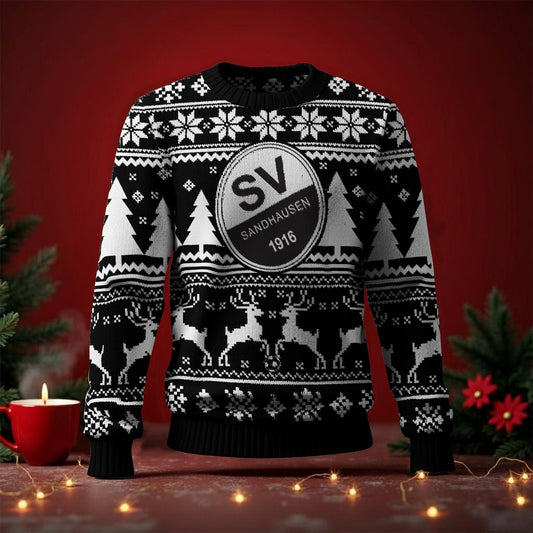 SV Sandhausen Fan Edition Weihnachtspullover im neuen Design
