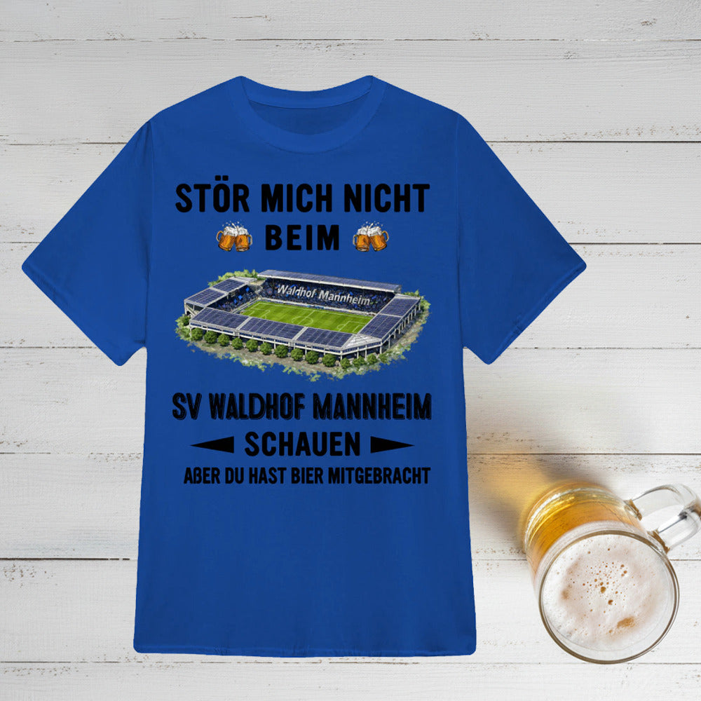 SV Waldhof Mannheim 07 T-Shirt Neue Version Nur reden wenn es Bier gibt