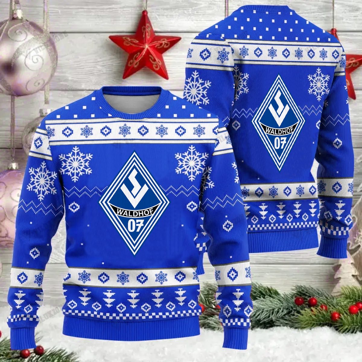 Jetzt neu: SV Waldhof Mannheim 07 Weihnachtspullover