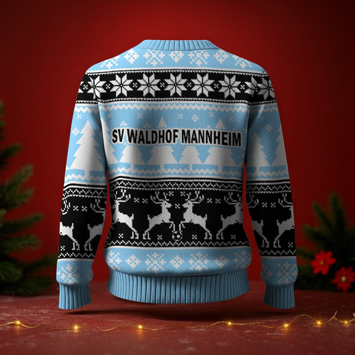 SV Waldhof Mannheim 07 Fan Edition Weihnachtspullover im neuen Design
