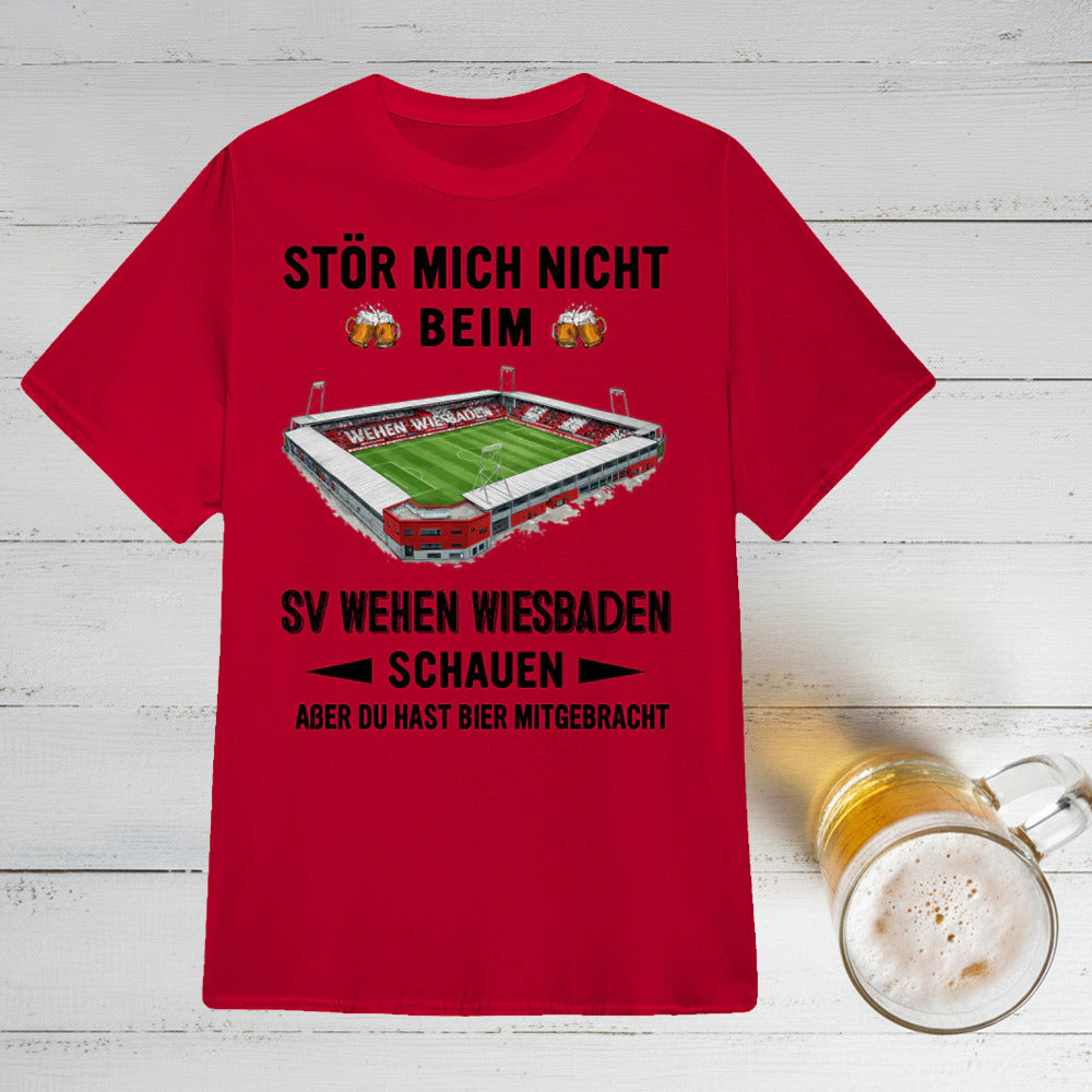 SV Wehen Wiesbaden T-Shirt Neue Version Nur reden wenn es Bier gibt