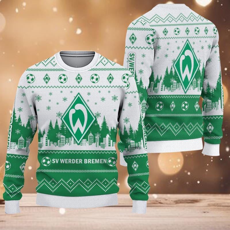SV Werder Bremen Sonderausgabe Weihnachtspullover
