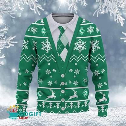 SV Werder Bremen Neuer Stil Weihnachtspullover