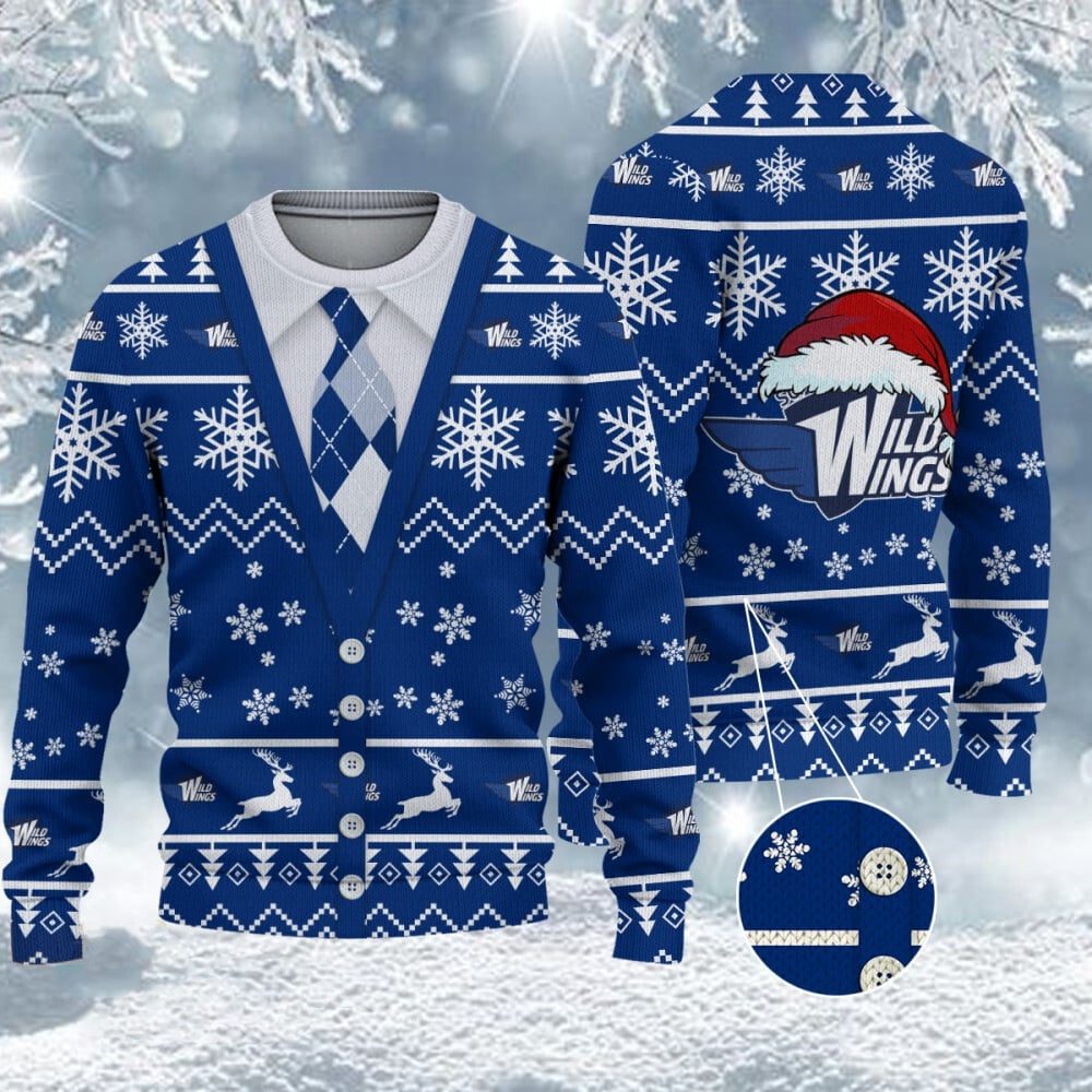 Schwenninger Wild Wings Neuer Stil Weihnachtspullover