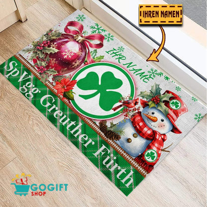 SpVgg Greuther Fürth Individueller Name Premium Ausgabe Fußmatte aus Gummi