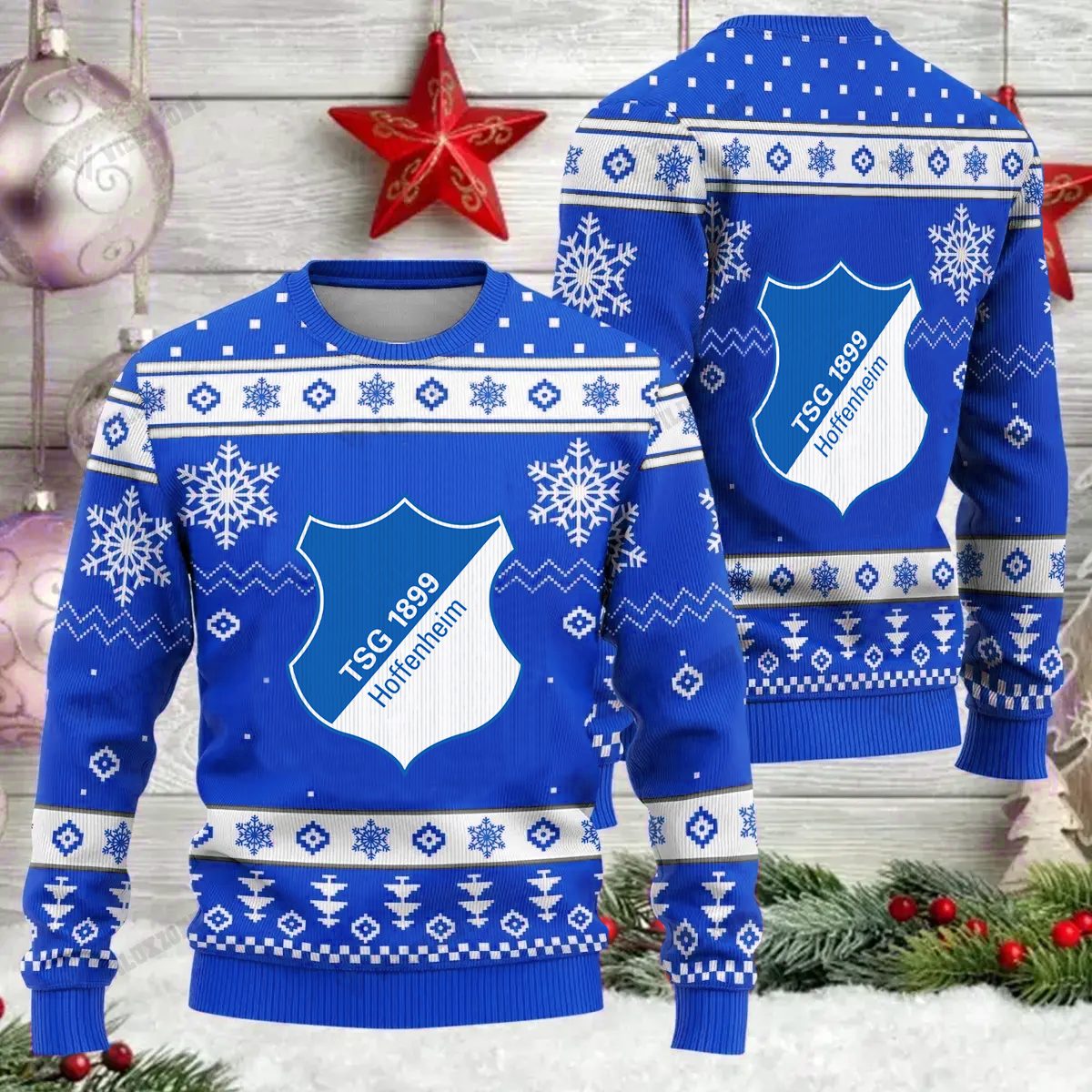 Jetzt neu: TSG 1899 Hoffenheim Weihnachtspullover