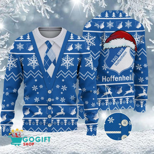 TSG 1899 Hoffenheim Neuer Stil Weihnachtspullover
