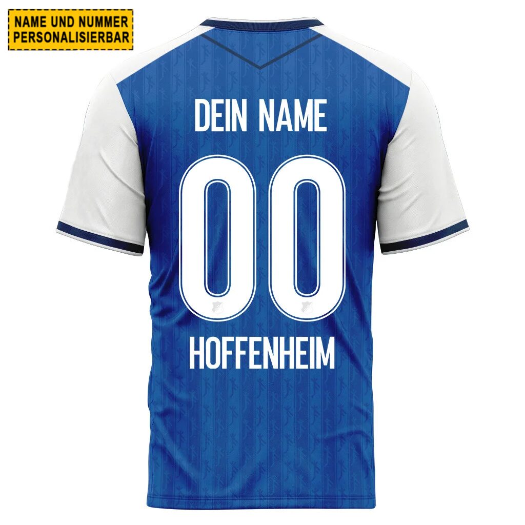 TSG 1899 Hoffenheim Heimtrikot 26/27 - Individueller Name Nummer T-Shirt