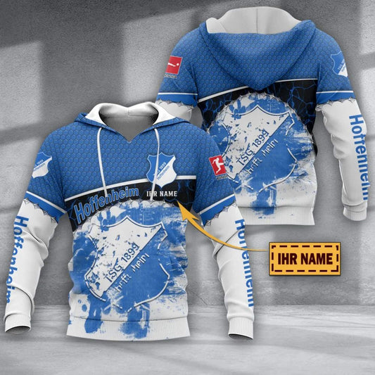 TSG 1899 Hoffenheim Individueller Name Sonderausgabe Kapuzenpullover