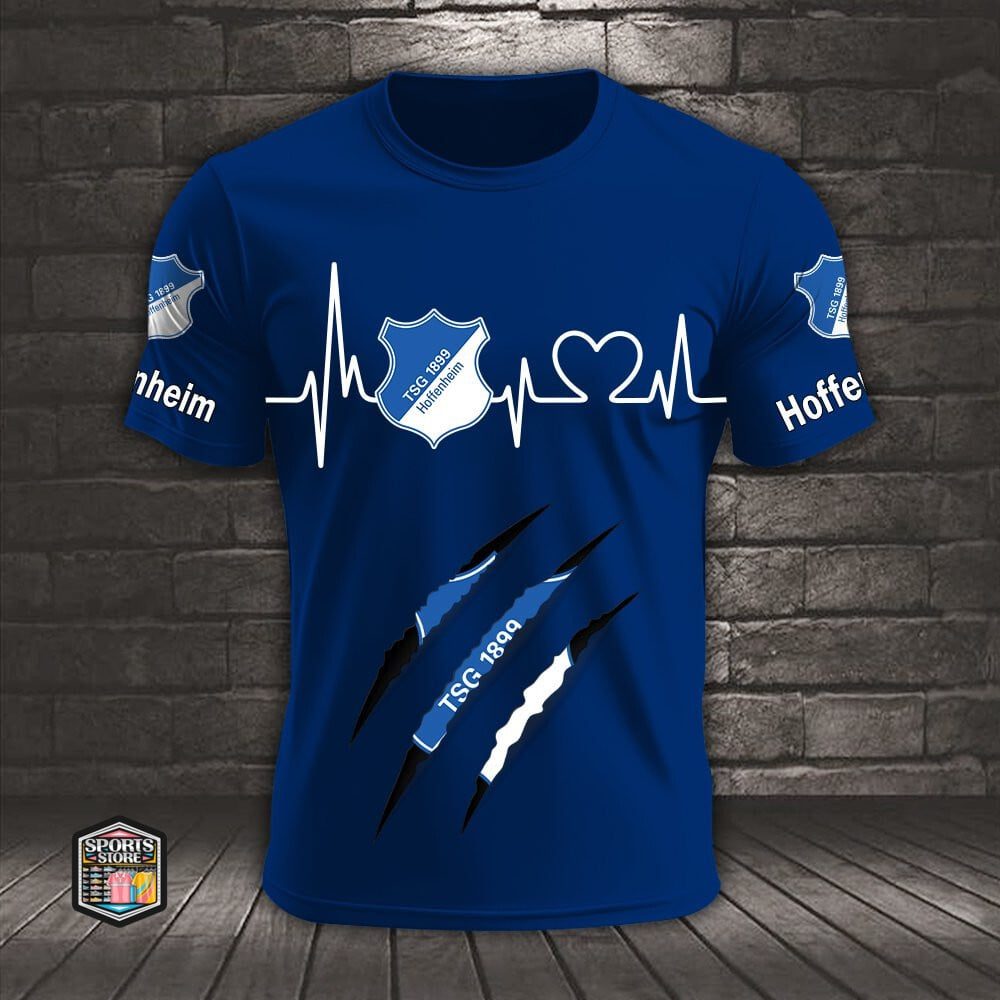 TSG 1899 Hoffenheim Neues Design T-Shirt