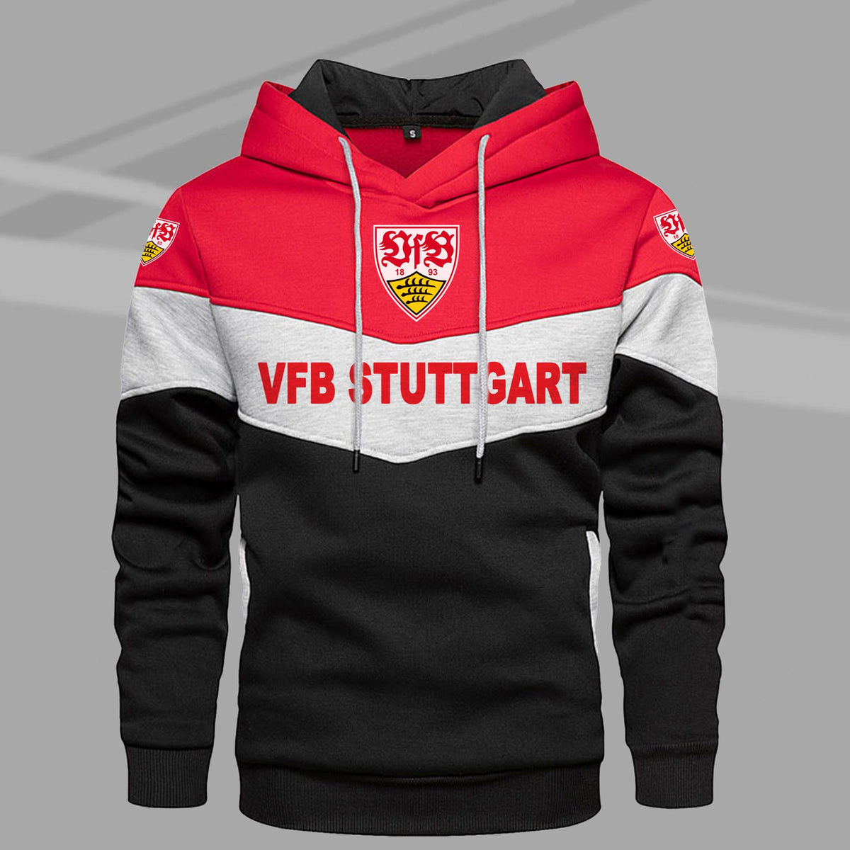 VfB Stuttgart Sonderausgabe Mehrfarbiger Kapuzenpullover