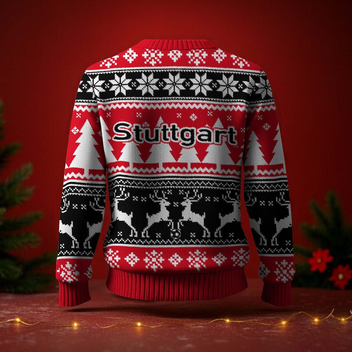 VfB Stuttgart Fan Edition Weihnachtspullover im neuen Design