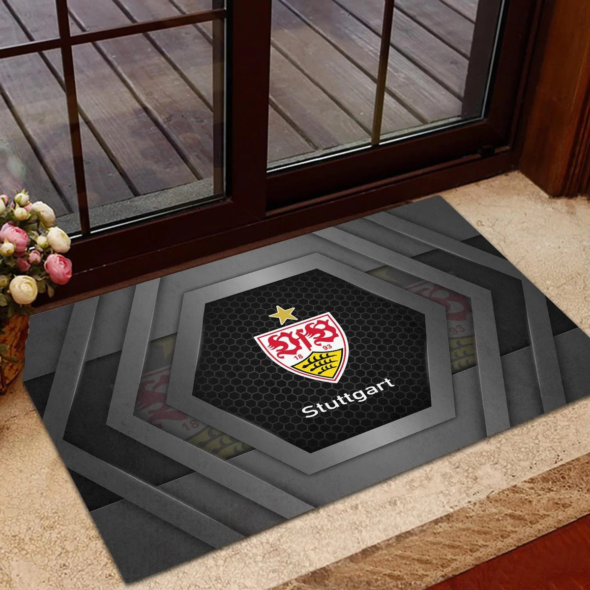VfB Stuttgart Neue Edition Fußmatte aus Gummi