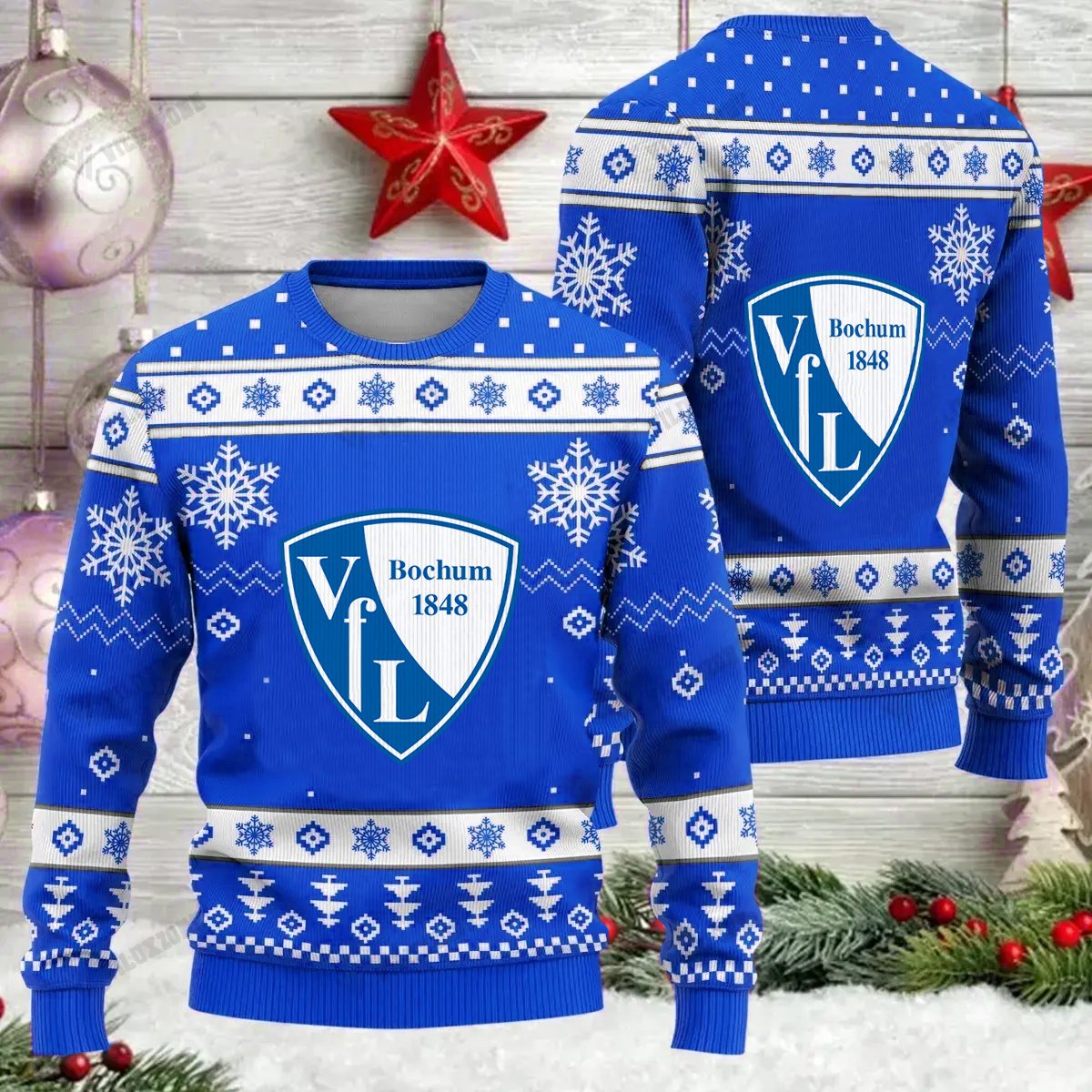 Jetzt neu: VfL Bochum 1848 Weihnachtspullover