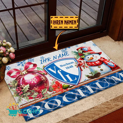 VfL Bochum 1848 Individueller Name Premium Ausgabe Fußmatte aus Gummi