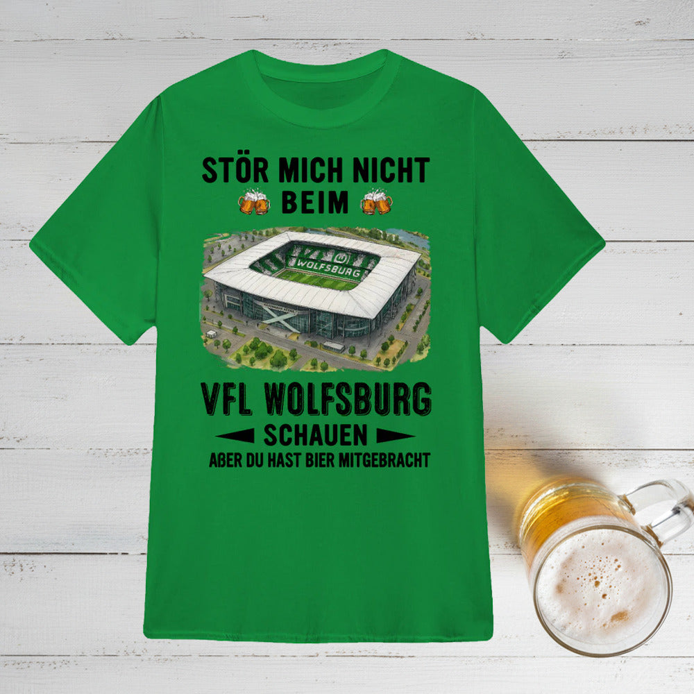 VfL Wolfsburg T-Shirt Neue Version Nur reden wenn es Bier gibt
