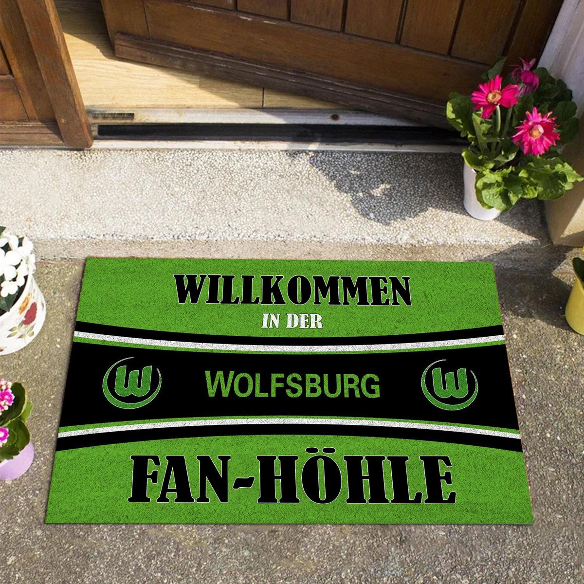 VfL Wolfsburg Neue Version Fußmatte aus Gummi