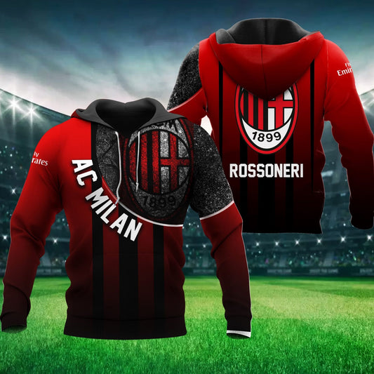 AC Milan 1899 Rossoneri Rechts Kapuzenpullover