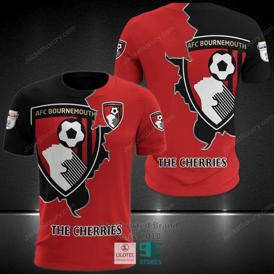 AFC Bournemouth Logo Auflage T-Shirt