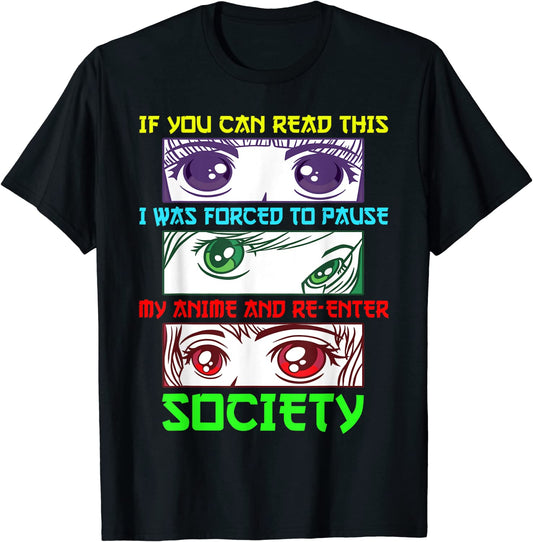 Anime Lover - Funny Anime Fan Watching Anime T-Shirt