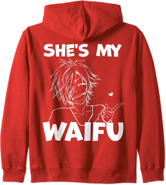 Anime Lover - She's My Waifu Kapuzenpullover