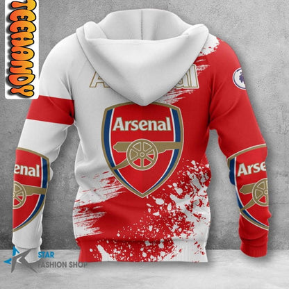 Arsenal FC Rot Weiß Besonders Kapuzenpullover