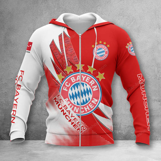 Bayern München Sonderausgabe Reißverschluss-Hoodie
