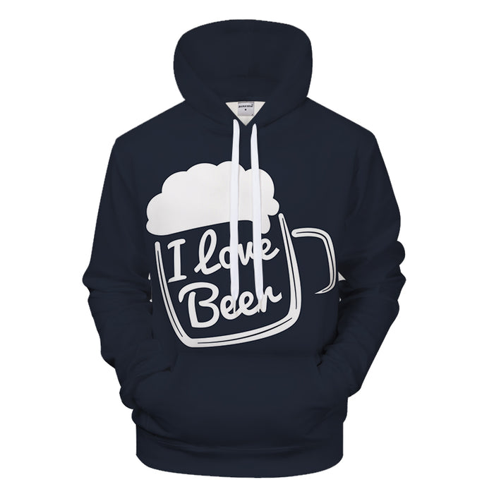 Beer Lover - I Love Beer Black Kapuzenpullover