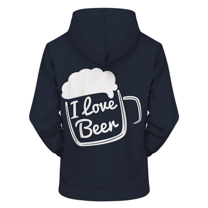 Beer Lover - I Love Beer Black Kapuzenpullover